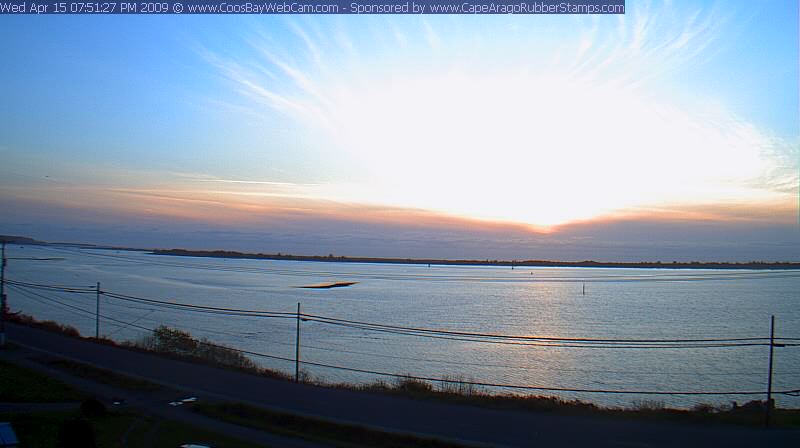 Coos Bay, Oregon on April 15, 2009