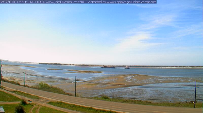 Coos Bay, Oregon on April 18, 2009