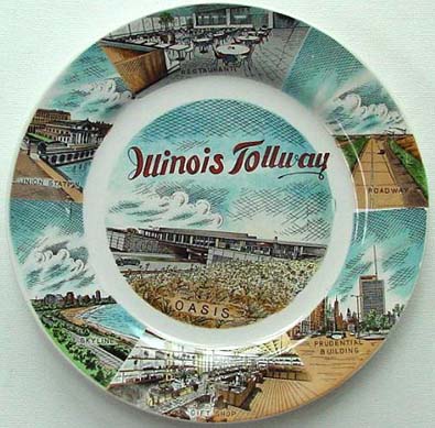 Illinois Tollway - Plate Front