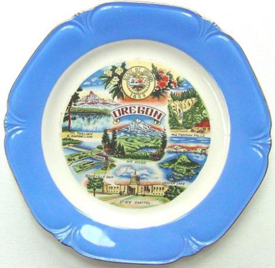 Oregon - Plate Front