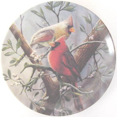 The Cardinal - by Kevin Daniel - Plate Front