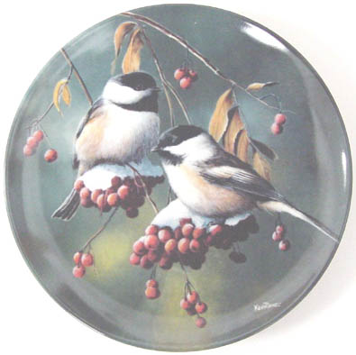 The Chickadee - by Kevin Daniel - Plate Front