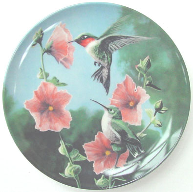 The Hummingbird - by Kevin Daniel - Plate Front