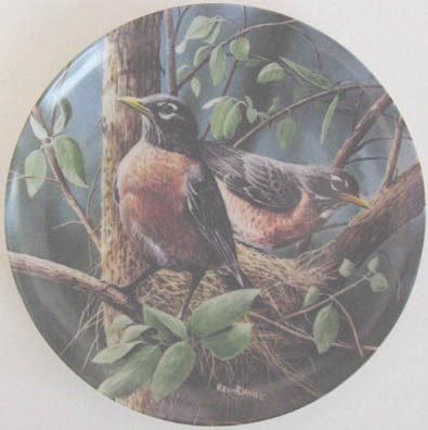 The Robin - by Kevin Daniel - Plate Front