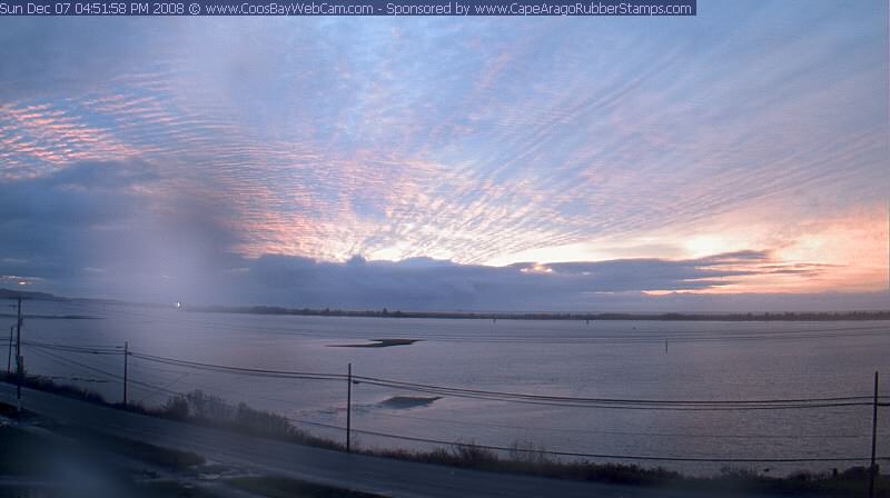 Coos Bay, Oregon on December 7, 2008