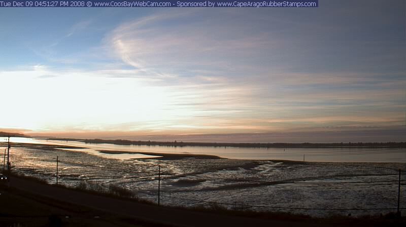 Coos Bay, Oregon on December 9, 2008