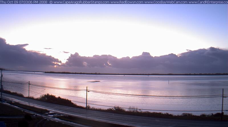 Coos Bay, Oregon on October 9, 2008