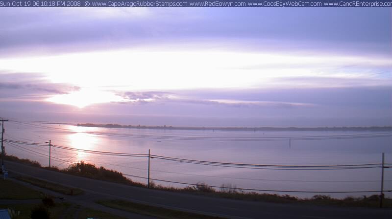 Coos Bay, Oregon on October 19, 2008