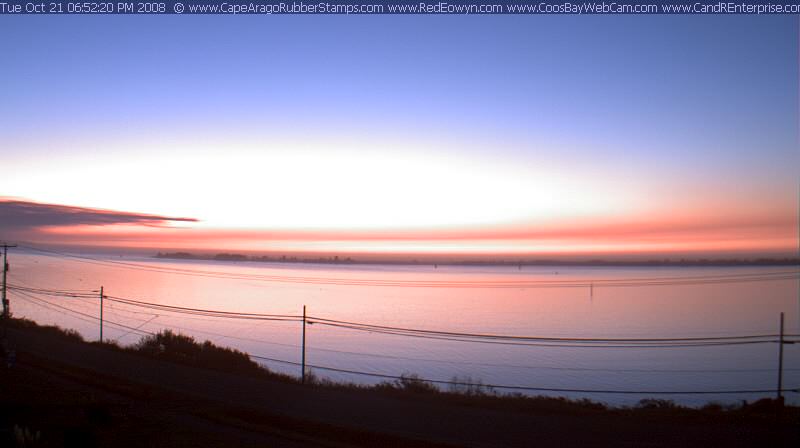 Coos Bay, Oregon on October 21, 2008