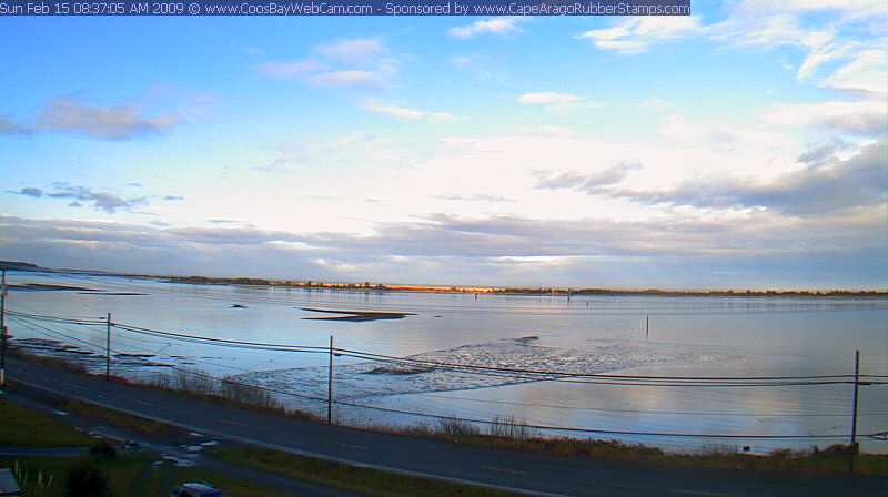 Coos Bay, Oregon on February 15, 2009