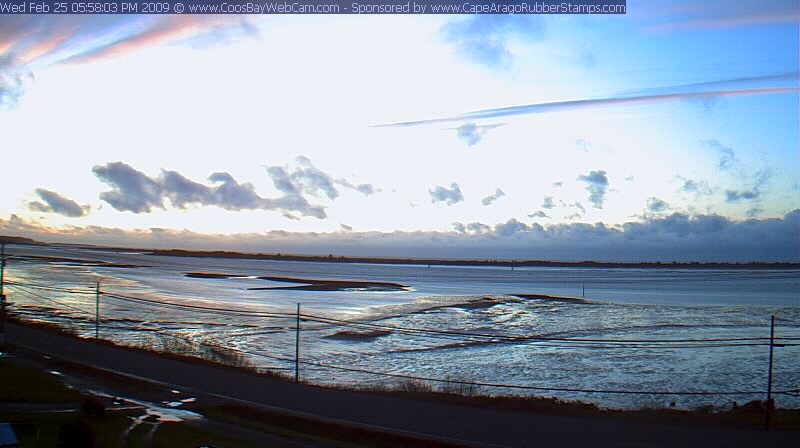 Coos Bay, Oregon on February 25, 2009