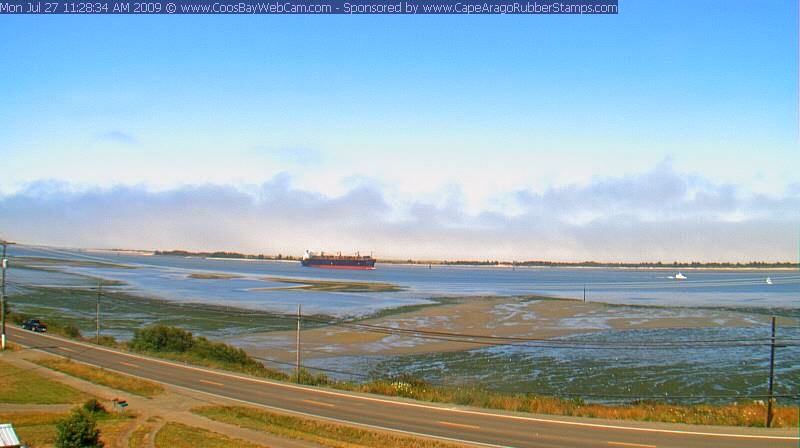 Coos Bay, Oregon on July 27, 2009