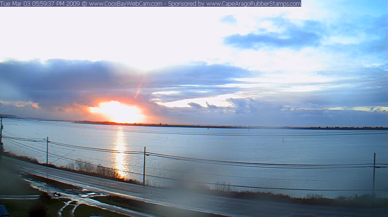 Coos Bay, Oregon on March 3, 2009