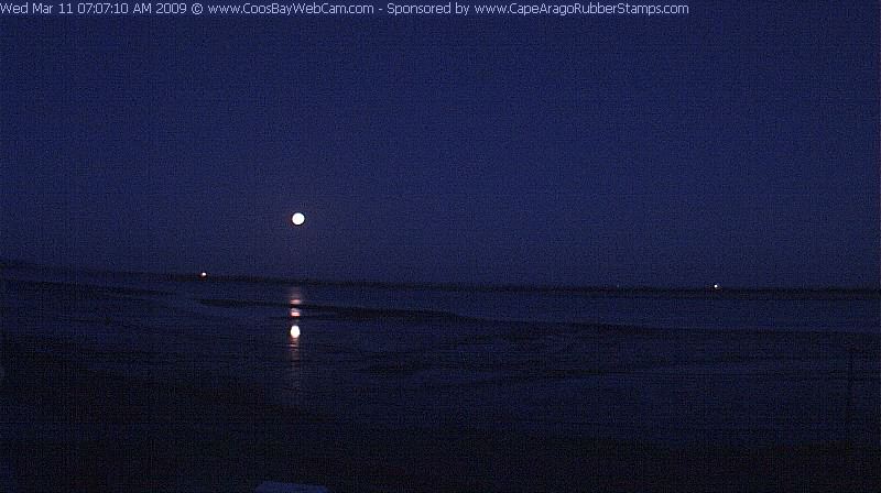 Coos Bay, Oregon on March 11, 2009