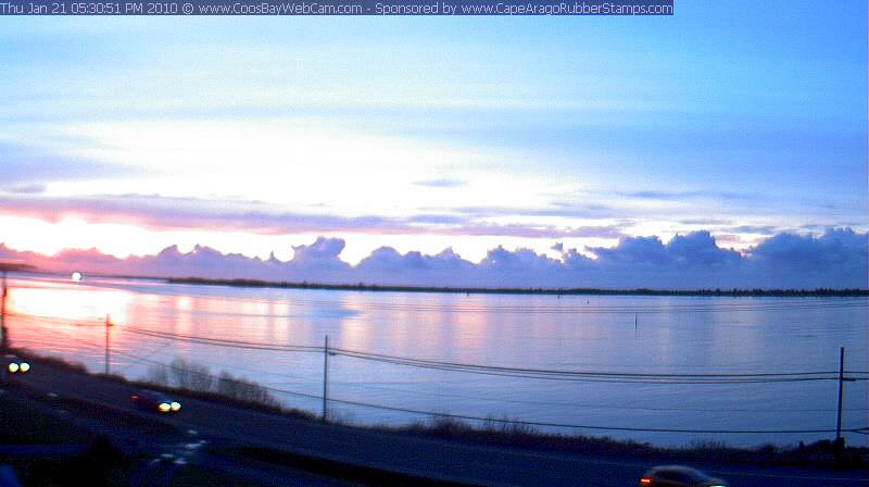 Coos Bay, Oregon on January 21, 2010