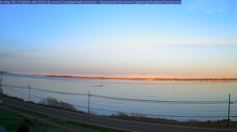 Coos Bay, Oregon on March 6, 2010