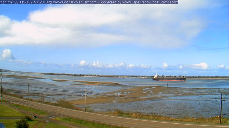 Coos Bay, Oregon on March 22, 2010